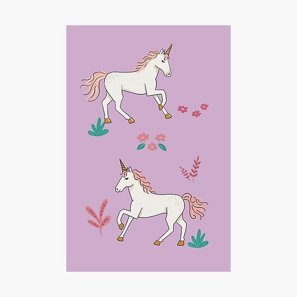 Item preview, Dashing Unicorn designed and sold by latheandquill.
