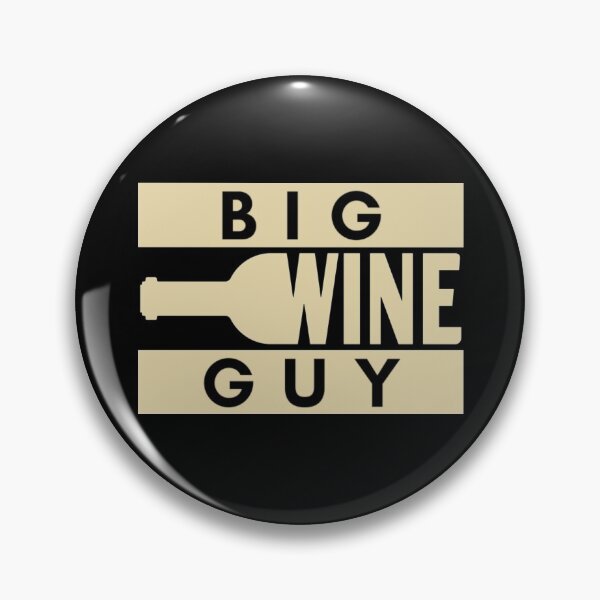 Item preview, Big wine guy with horizontal bottle of wine designed and sold by AlvarezTimothy.