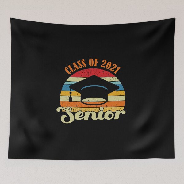 Item preview, Senior Class Of 2021 Gift Graduation Retro Style Graphic designed and sold by Realme9876.