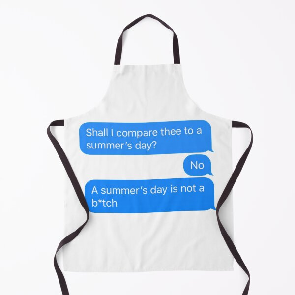 Item preview, Shall I compare thee to a summer's day? designed and sold by bardnbangtan.