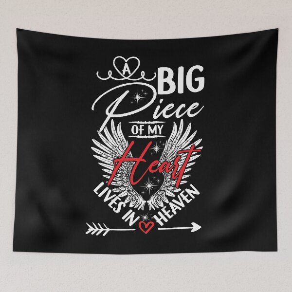 Item preview, A Big Piece Of My Heart Lives In Heaven designed and sold by BaseStore.