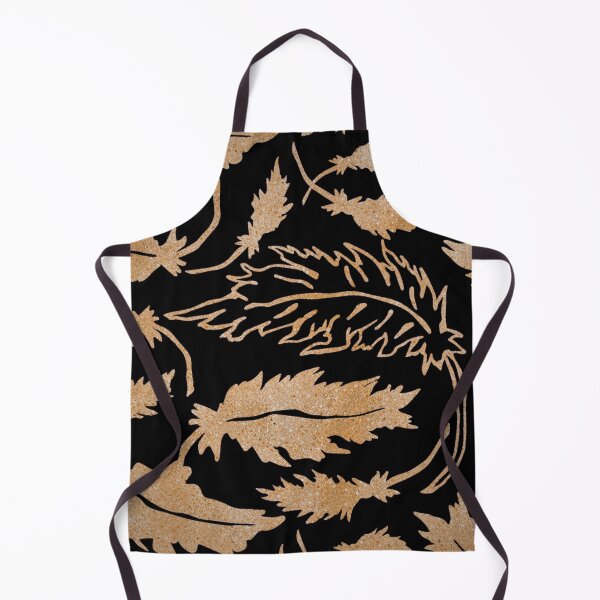 Item preview, Black and Rose Gold Leaves Pattern designed and sold by adriana-holmes.