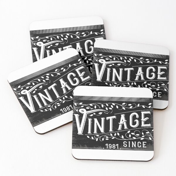 Item preview,  40th Birthday Gold Vintage 1981 Aged Perfectly designed and sold by Ras-man93.