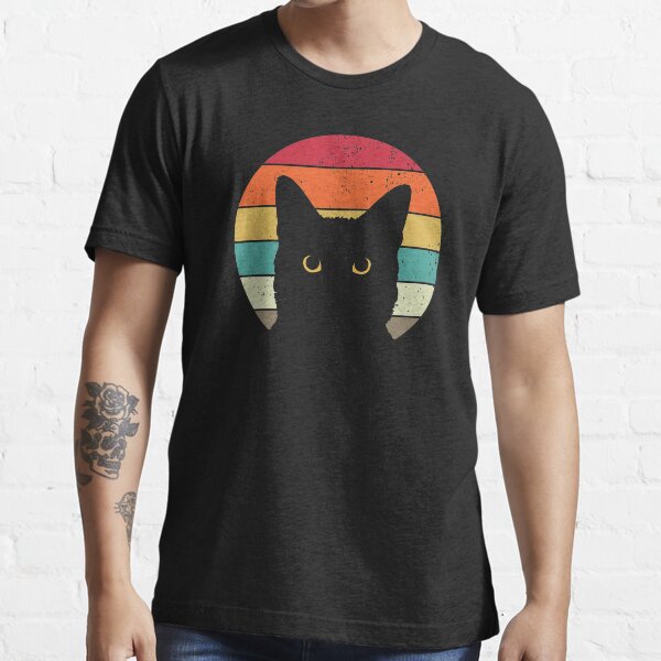 retro cat t shirt