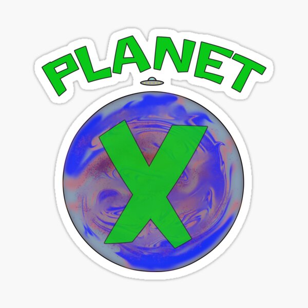 PLANET X Sticker