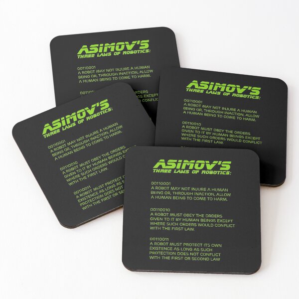 Item preview, Asimov’s Three Laws of Robotics designed and sold by DotorEaon.