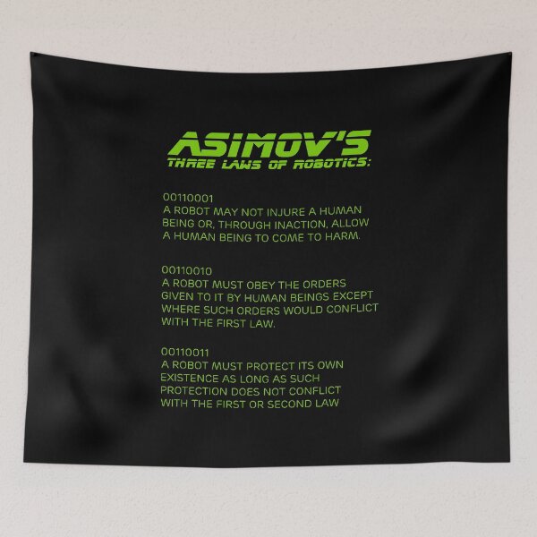 Item preview, Asimov’s Three Laws of Robotics designed and sold by DotorEaon.