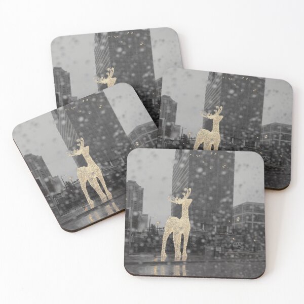 Item preview, City Christmas Lights Reindeer  designed and sold by Korroby.