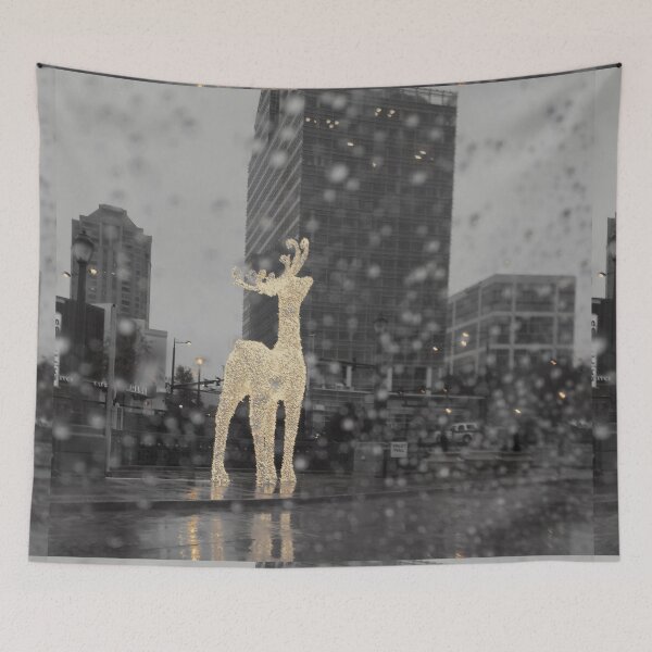 Item preview, City Christmas Lights Reindeer  designed and sold by Korroby.