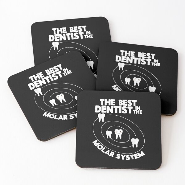 Item preview, Best Dentist In The Molar System Design - Funny Tooth Pun designed and sold by stinebaugh.