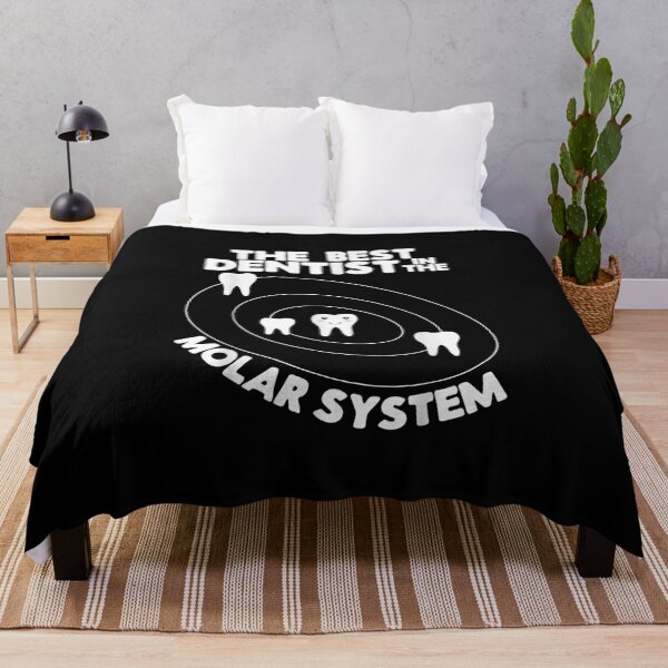 Item preview, Best Dentist In The Molar System Design - Funny Tooth Pun designed and sold by stinebaugh.