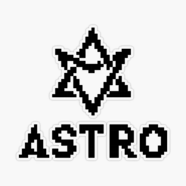 Astro 8-bit Logo | Sticker