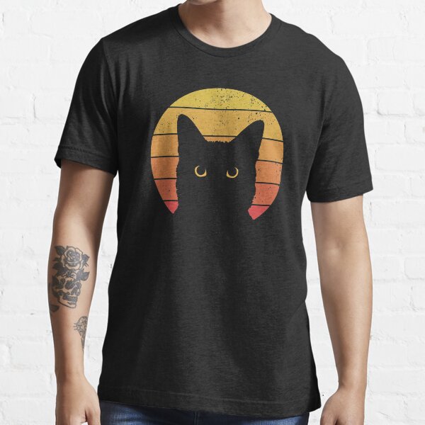 black cat t shirt uk