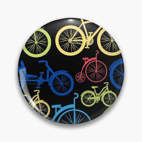 Item preview, colorful bicycle pattern designed and sold by SDJ-shope.
