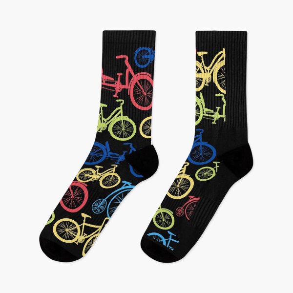 Item preview, colorful bicycle pattern designed and sold by SDJ-shope.