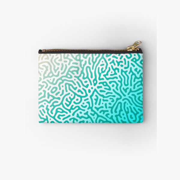 Item preview, Squiggle Lines Turquoise Gradient Pattern designed and sold by patternsoup.