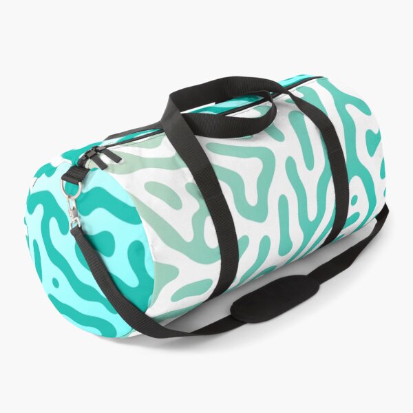 Item preview, Squiggle Lines Turquoise Gradient Pattern designed and sold by patternsoup.