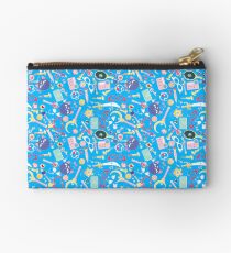 Sailor Moon Items Collage Blue Studio Pouch