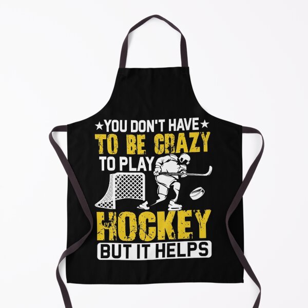 Item preview, You Don't Have To Be Crazy To Play Hockey Player Shirt designed and sold by jvtee.
