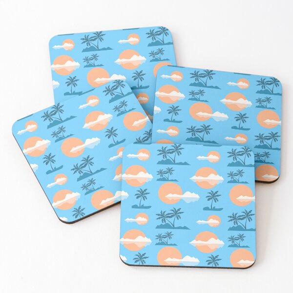 Item preview, Summer island nature pattern designed and sold by Aleksey888.