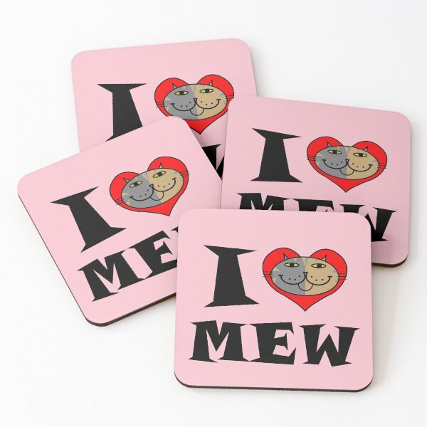 Item preview, I HEART MEW - TORTISESHELL CAT designed and sold by RawSunArt.