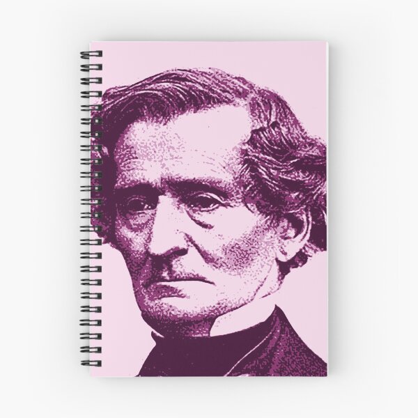 Item preview, Louis-Hector Berlioz Pink Portrait designed and sold by zavadadesigns.