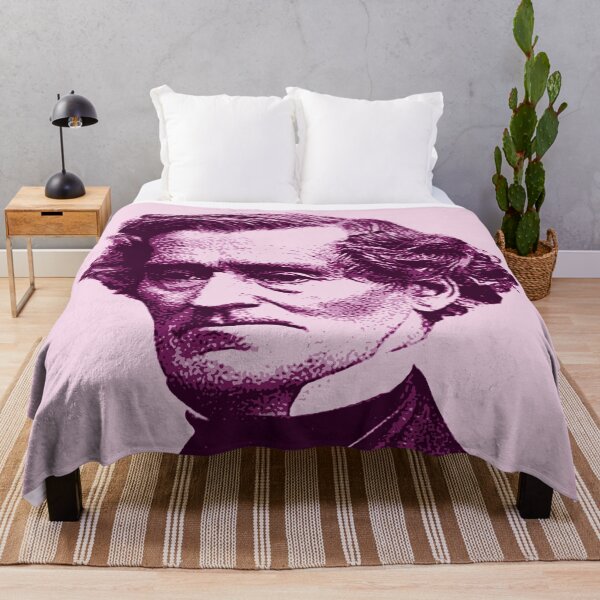 Item preview, Louis-Hector Berlioz Pink Portrait designed and sold by zavadadesigns.