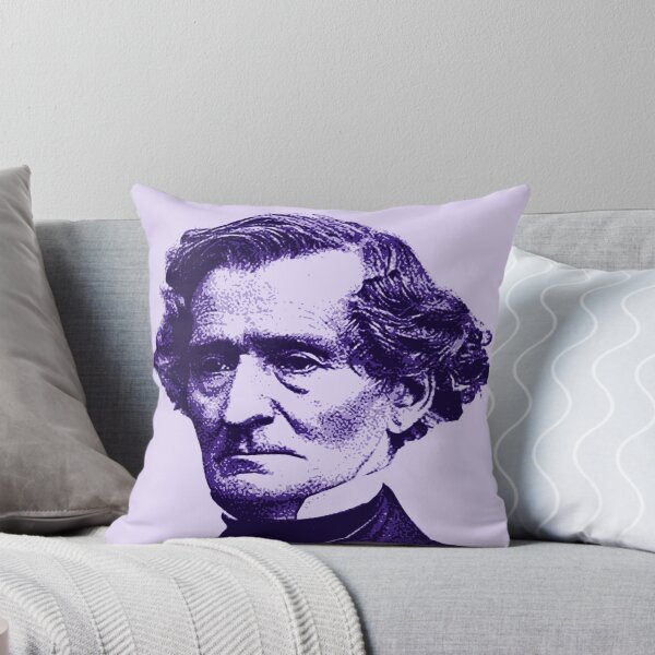 Item preview, Louis-Hector Berlioz Purple Portrait designed and sold by zavadadesigns.