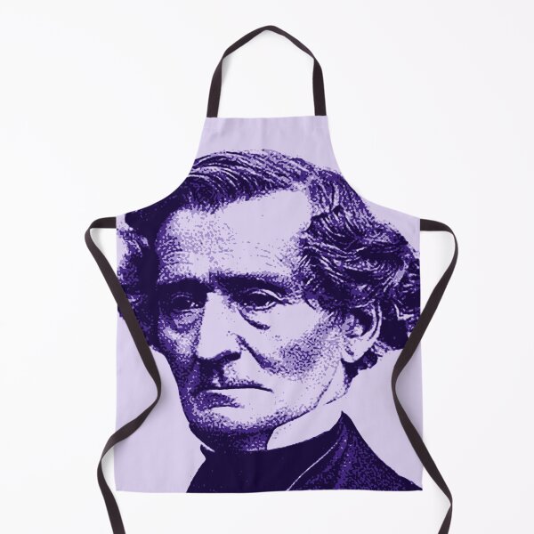 Item preview, Louis-Hector Berlioz Purple Portrait designed and sold by zavadadesigns.