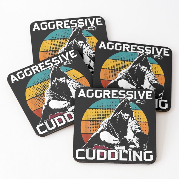 Item preview, Aggressive Cuddling Jiu Jitsu Jujitsu MMA BJJ designed and sold by Didierbaschet.