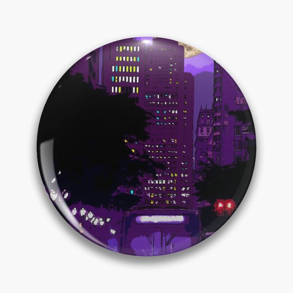 Item preview, São Paulo Brazil - buss - retrowave - synthwave - neon - comics designed and sold by RazzArt.