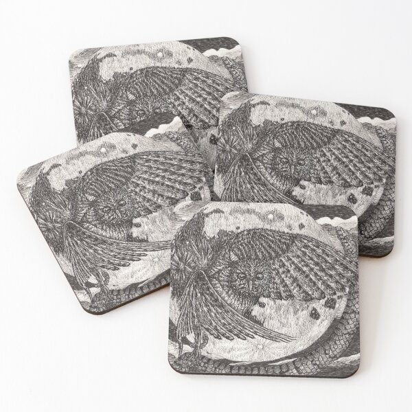 Item preview, Around the Moon designed and sold by Kindra | Pencil & Pigment.
