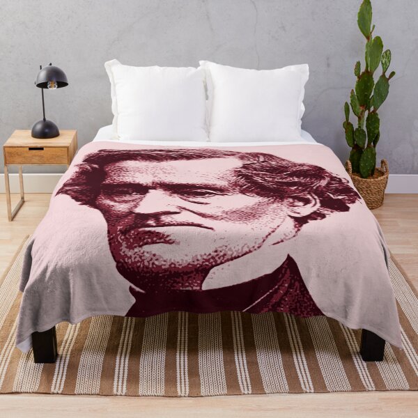 Item preview, Louis-Hector Berlioz Red Portrait designed and sold by zavadadesigns.
