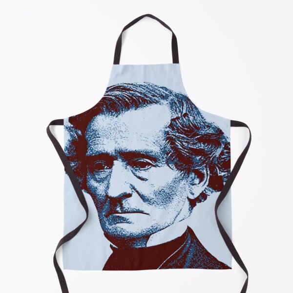 Item preview, Louis-Hector Berlioz Red Blue Portrait designed and sold by zavadadesigns.