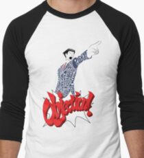 Phoenix Wright Bits! Men's Baseball ¾ T-Shirt
