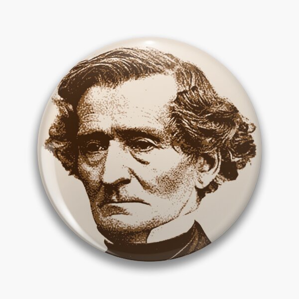 Item preview, Louis-Hector Berlioz Sepia Portrait designed and sold by zavadadesigns.