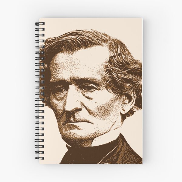 Item preview, Louis-Hector Berlioz Sepia Portrait designed and sold by zavadadesigns.
