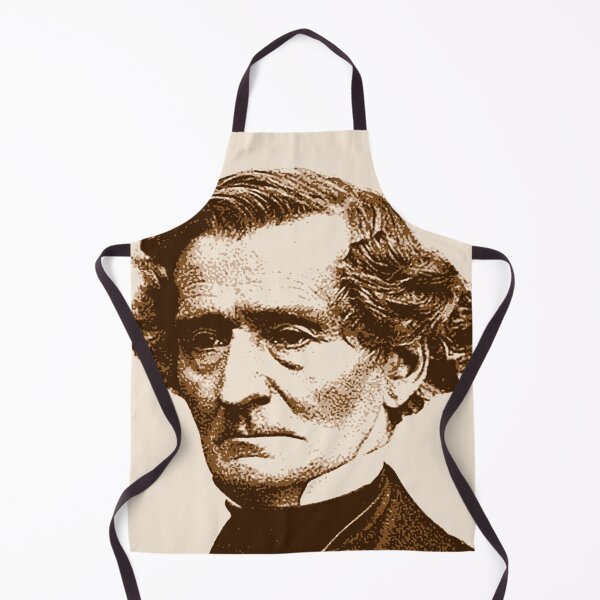 Item preview, Louis-Hector Berlioz Sepia Portrait designed and sold by zavadadesigns.
