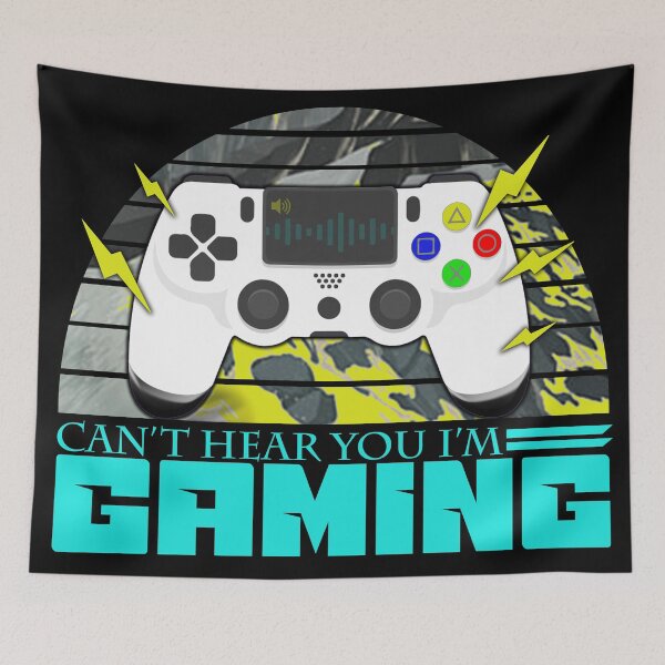 Item preview, Can't Hear You I'm Gaming designed and sold by Mohamedeinoo.