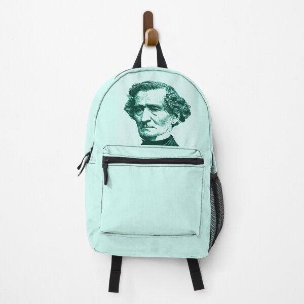 Item preview, Louis-Hector Berlioz Teal Portrait designed and sold by zavadadesigns.