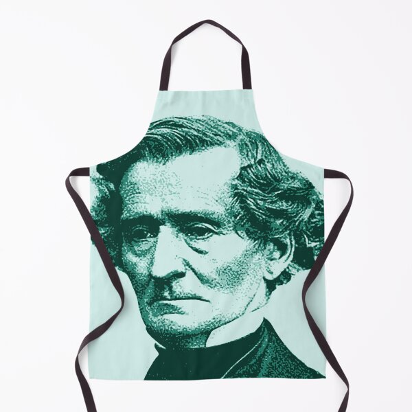 Item preview, Louis-Hector Berlioz Teal Portrait designed and sold by zavadadesigns.