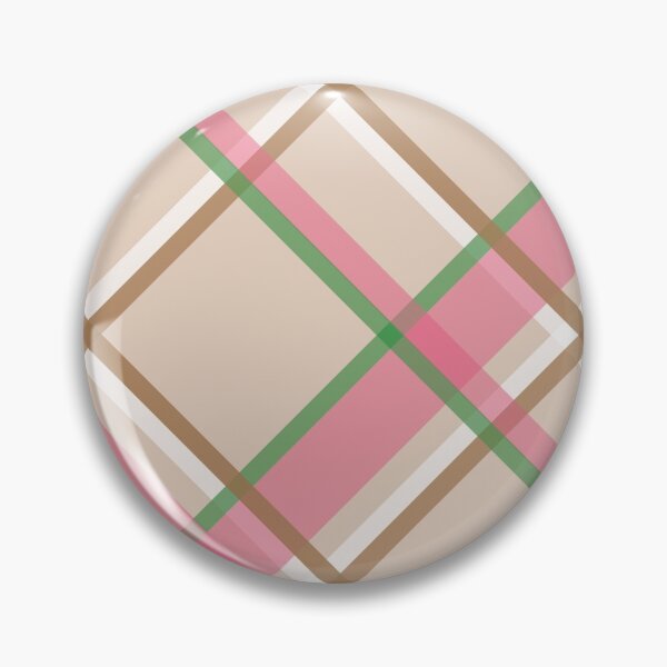 Item preview, Pink tan and green plaid diagonal line fashion designed and sold by BLMcreations.