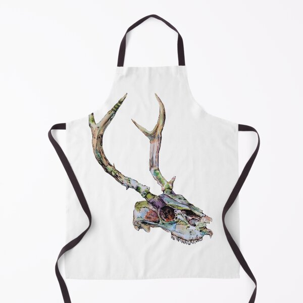 Item preview, Watercolor Deer Skull designed and sold by Hanna Fox.
