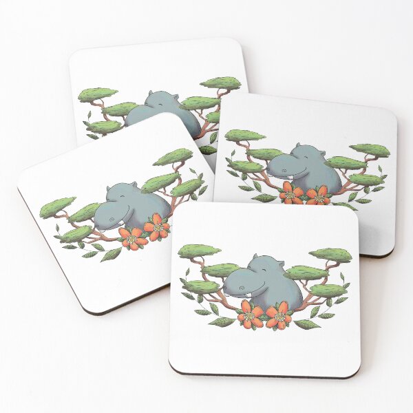 Item preview, Jungle Friends - Hippo designed and sold by Patricia Johnston.