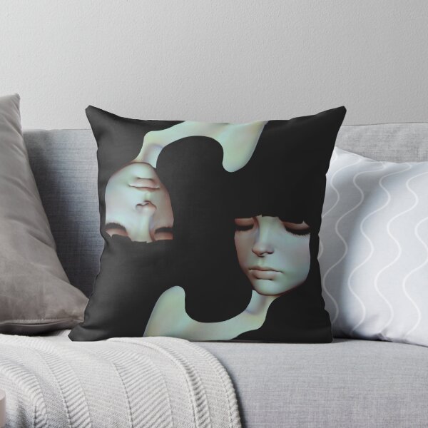 Twins Throw Pillow