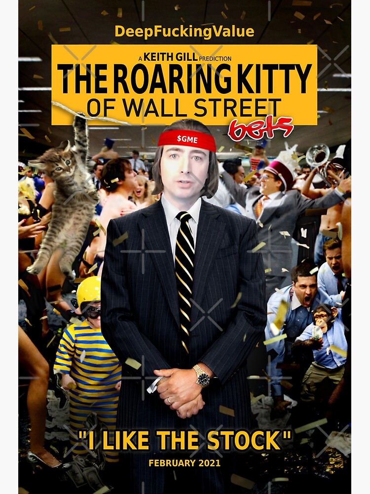 "Keith Gill Testimony Roaring Kitty of Wallstreetbets GME gamestonk ( I