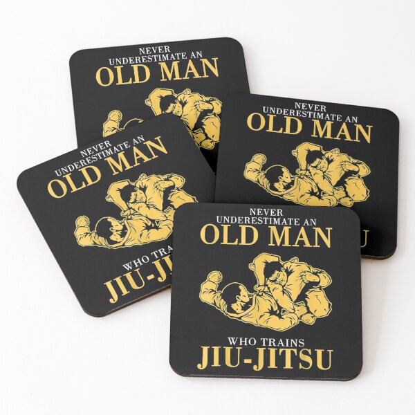 Artikelvorschau, Unterschätze niemals Old Man Trains Jiu Jitsu BJJ entworfen und verkauft von Didierbaschet.