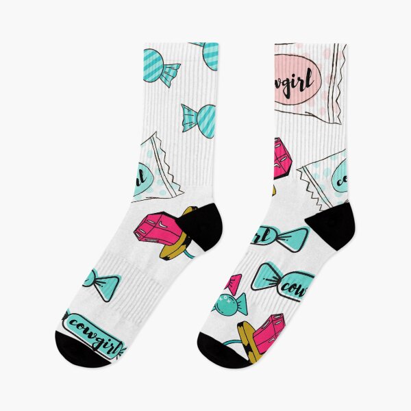 Item preview, COWGIRL CANDY PINKS AQUA  designed and sold by wildwhimsical.