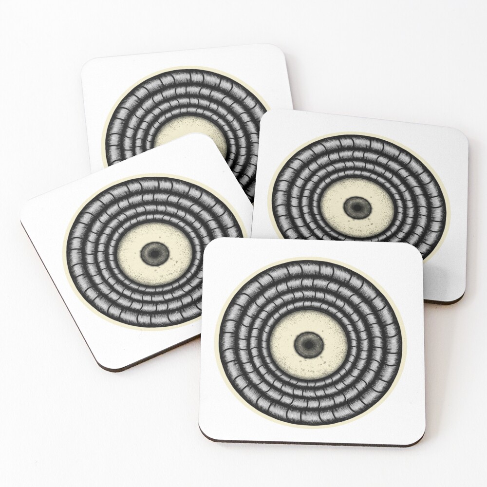 Item preview, Coasters (Set of 4) designed and sold by sofia-does-art.