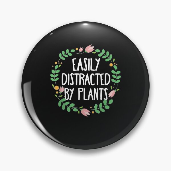 Artikelvorschau, Cute Easily Distracted By Plants Gardening Gift T-Shirt entworfen und verkauft von Lukifo-Proper.